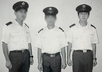 自衛官時代の写真