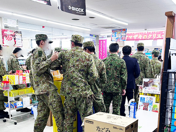 駐屯地での住宅相談会