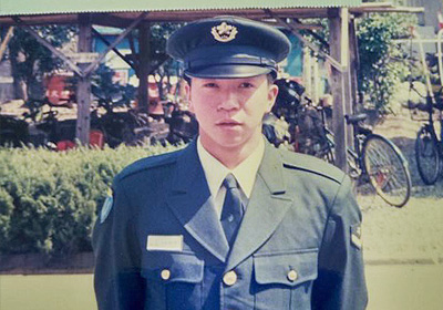 自衛官時代の写真